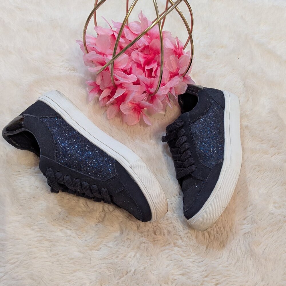 Navy Blue Sparkle Birdies Sneakers Size 7 - Picture 2 of 7